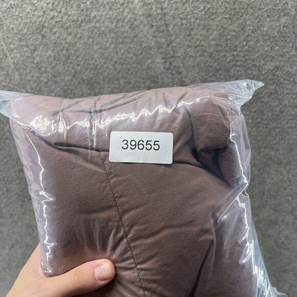 Marine Layer Vest Mens Large Brown Blue Quilted Puffer Snap Front Casual Outdoor - Picture 10 of 10